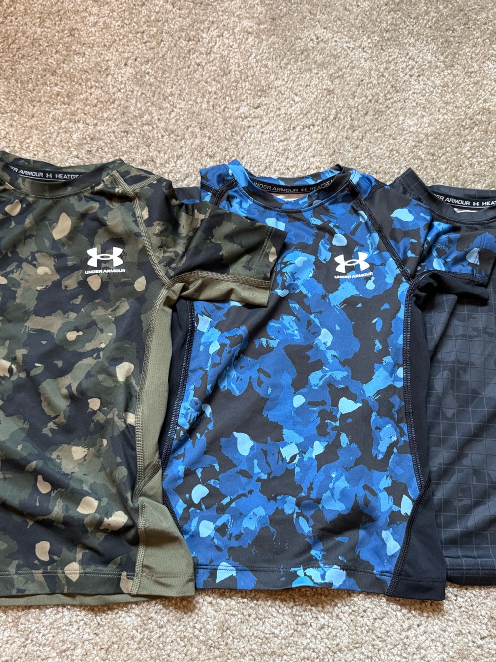 Kids Under Armour Heatgear Tshirts